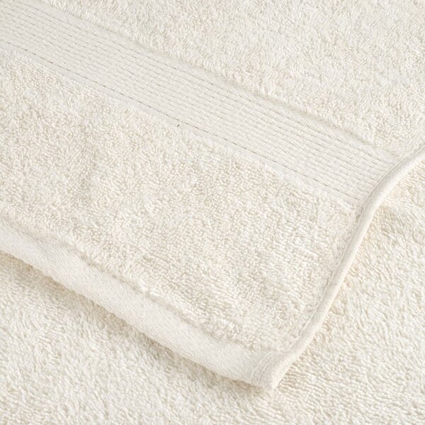 Premium ručníky SOLUND 4 ks krémové 50 x 100 cm 600 g/m² 137474