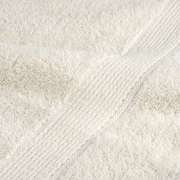 Premium ručníky SOLUND 4 ks krémové 80 x 200 cm 600 g/m² 137483