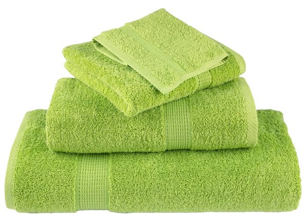 Premium ručníky SOLUND 2 jablkově zelené 100x200cm 600g/m² 137509