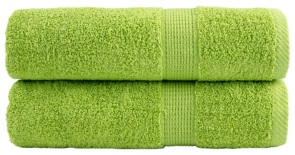 Premium ručníky SOLUND 2 jablkově zelené 50x100cm 600 g/m² 137497