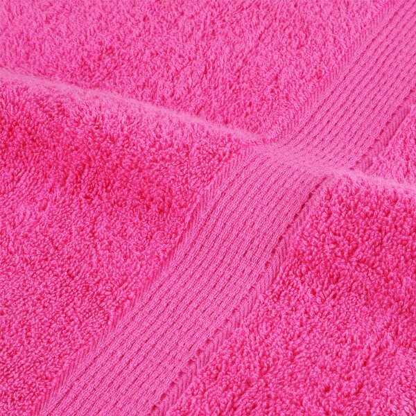 Prémiové osušky SOLUND 10 ks růžové 100x150 cm 600 g/m² 137529