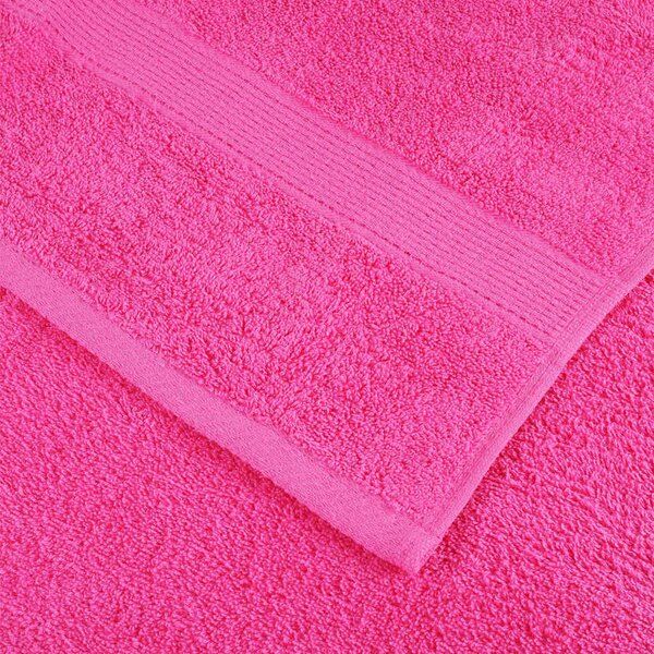 Premium ručníky SOLUND 2 ks růžové 100 x 200 cm 600 g/m² 137533