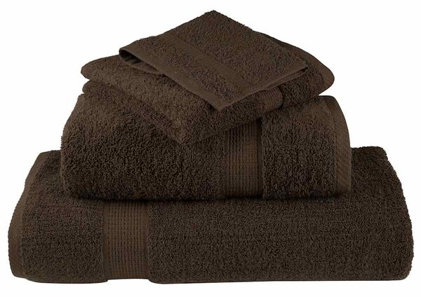 8dílná sada ručníků Premium SOLUND hnědá 600 g/m² 137540