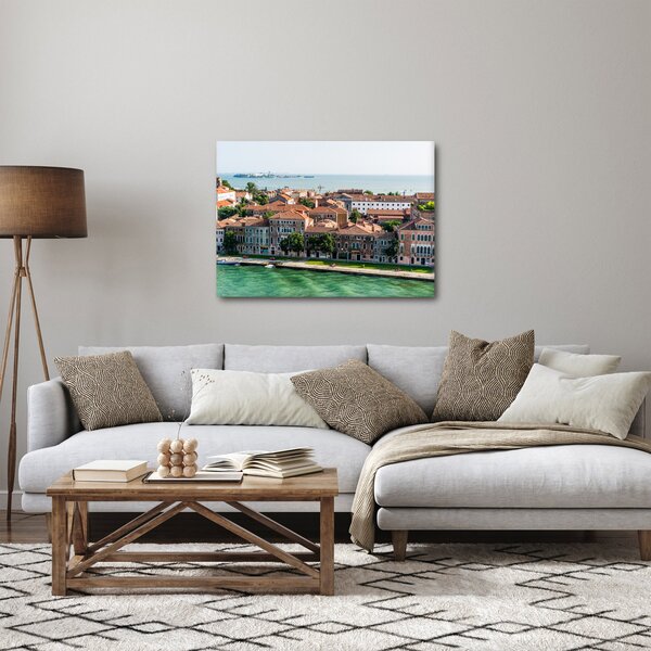 Obraz - Letecký pohled na město (70x50 cm)