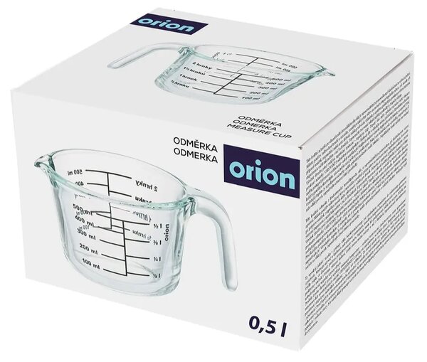 Kuchyňská odměrka 0,5 l, borosilikátové sklo ORION 120562