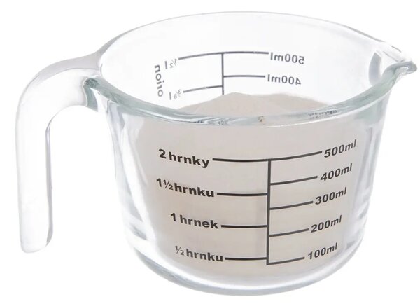 Kuchyňská odměrka 0,5 l, borosilikátové sklo ORION 120562