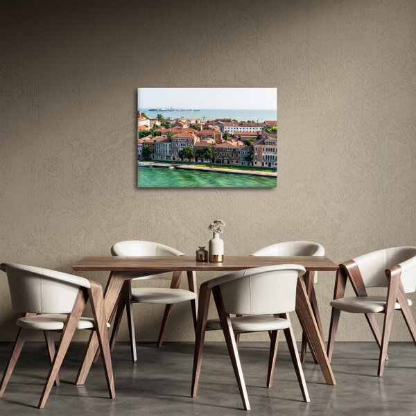 Obraz - Letecký pohled na město (70x50 cm)
