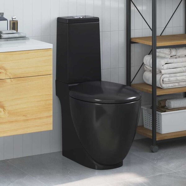 Keramické WC zadní odpad černé 140298