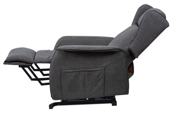 Relaxační křeslo elektricky ovladatelné TV-1190 GREY2