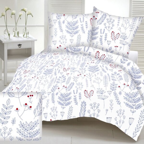 Povlečení flanelové Rimini 200x140cm+90x70cm TiaHome