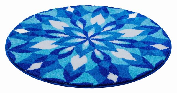 GRUND Mandala předložka KŘÍDLA RADOSTI modrá Rozměr: ø 120 cm