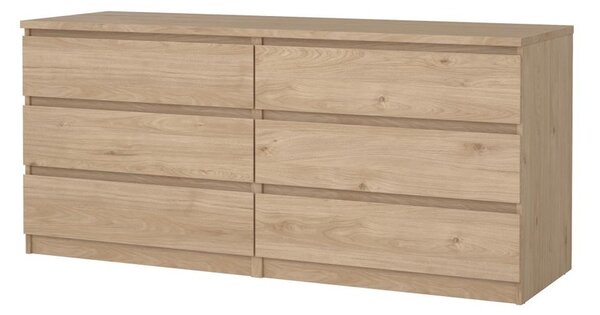 Komoda Simplicity 154 x 50 x 70 cm, hikora jackson