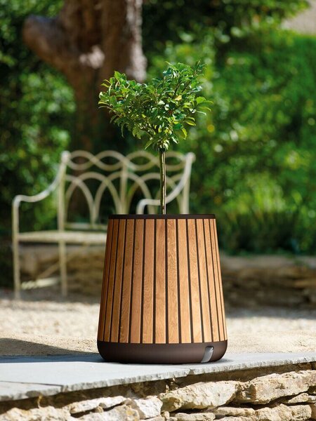 Deco Conic Květináč 62 x 51 cm, hnědý KETER 261030