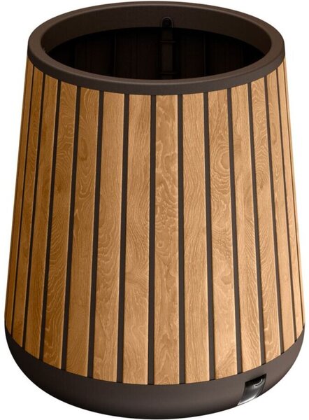 Deco Conic Květináč 62 x 51 cm, hnědý KETER 261030