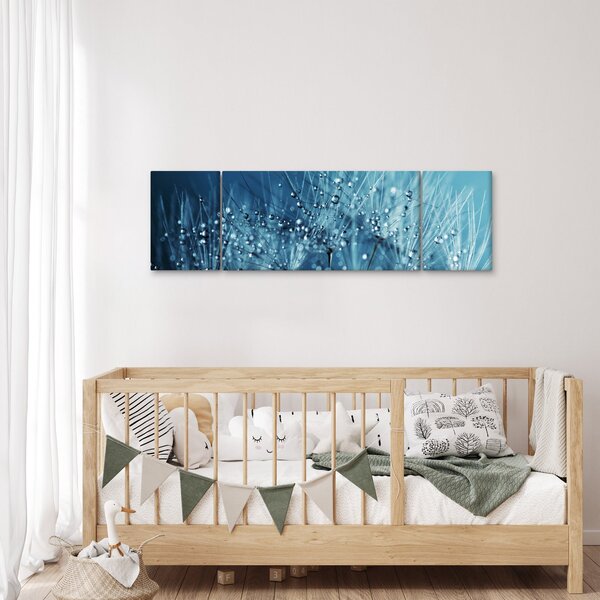 Obraz - Kapky rosy (170x50 cm)