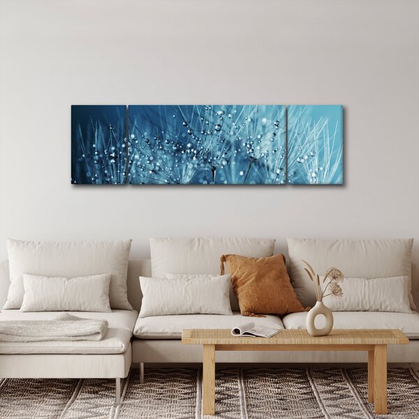 Obraz - Kapky rosy (170x50 cm)