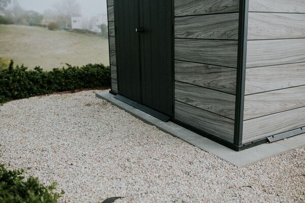 Pent Signature Zahradní domek 9x7, storm grey KETER 263852