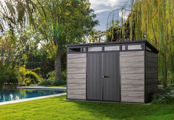 Pent Signature Zahradní domek 11x7, storm grey KETER 263853