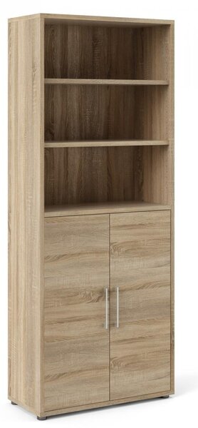 Skříň Modulo 89 x 40 x 221,5 cm, dveře dřevo, dub sonoma