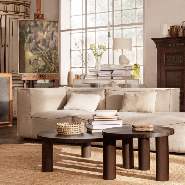 FERM LIVING Mísa Ceramic Centrepiece, Cashmere