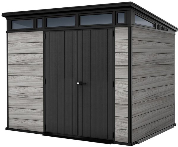 Pent Signature Zahradní domek 9x7, storm grey KETER 263852