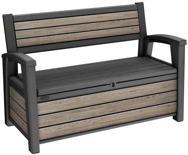 Deco garden Zahradní lavice 227 l, ashwood KETER 261850