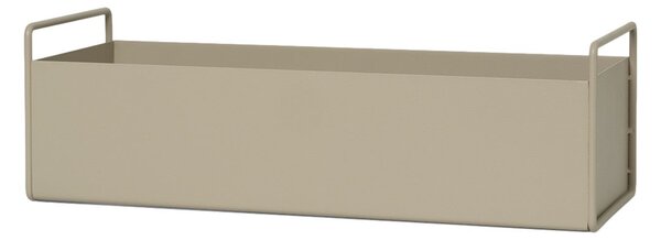 FERM LIVING Truhlík Plant Box Small, Cashmere