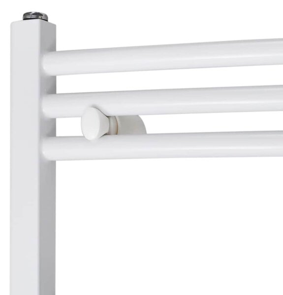 Žebříkový radiátor obloukový, ústřední topení 600 x 1160 mm boční a střední přípojka 140852