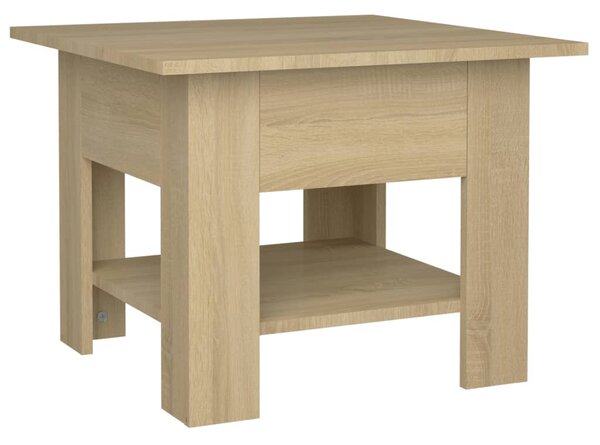 Konferenční stolek Mannor - 55x55x42 cm | dub sonoma