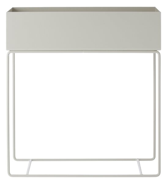 FERM LIVING Truhlík Plant Box, Light Grey