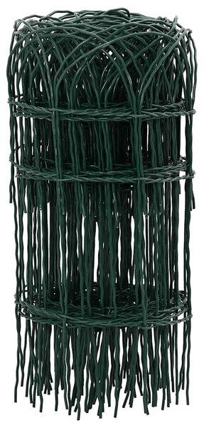 Zahradní plot práškované železo 10 x 0,4 m 141071