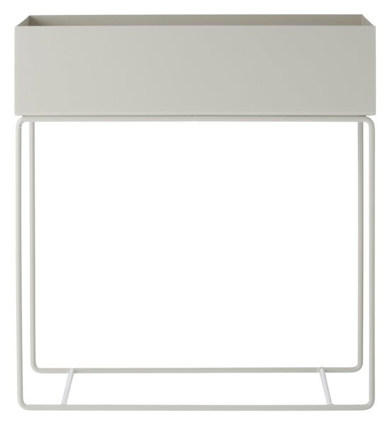 FERM LIVING Truhlík Plant Box, Light Grey