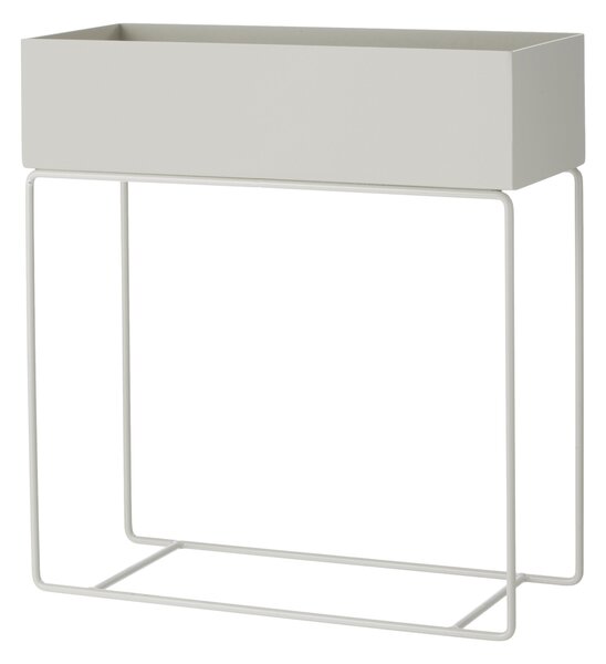 FERM LIVING Truhlík Plant Box, Light Grey