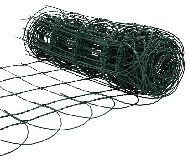 Zahradní plot práškované železo 10 x 0,65 m 141073