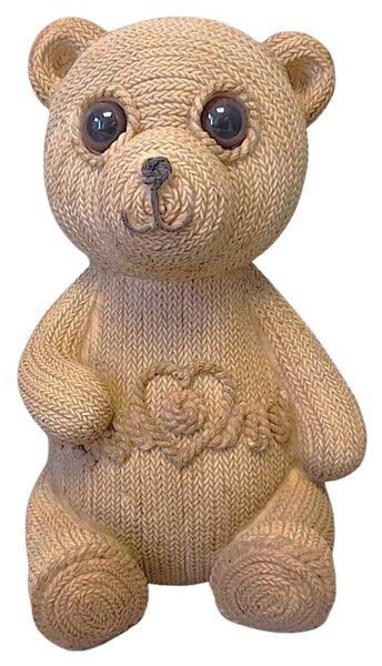 Medvěd velký 20 x 14 cm, pletený design PRODEX A00884