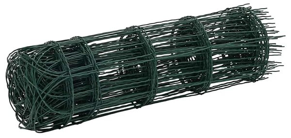 Zahradní plot práškované železo 10 x 0,65 m 141073