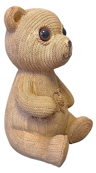 Medvěd velký 20 x 14 cm, pletený design PRODEX A00884