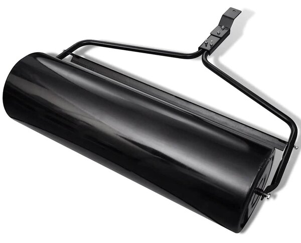 Černý zahradní travní válec 68 l 141242