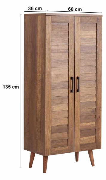 Skříňka Panduro (ořech). Akce -20%