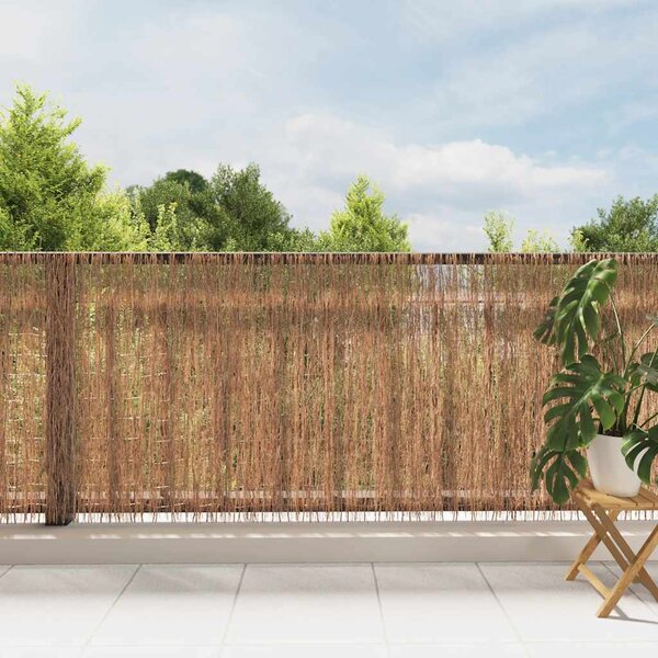 Zahradní plot z mlází 400 x 100 cm 141607