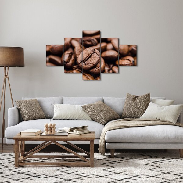 Obraz kávových zrn (125x70 cm)