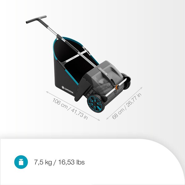 Sběrač listí z trávníku a dlažby GARDENA 03566-20
