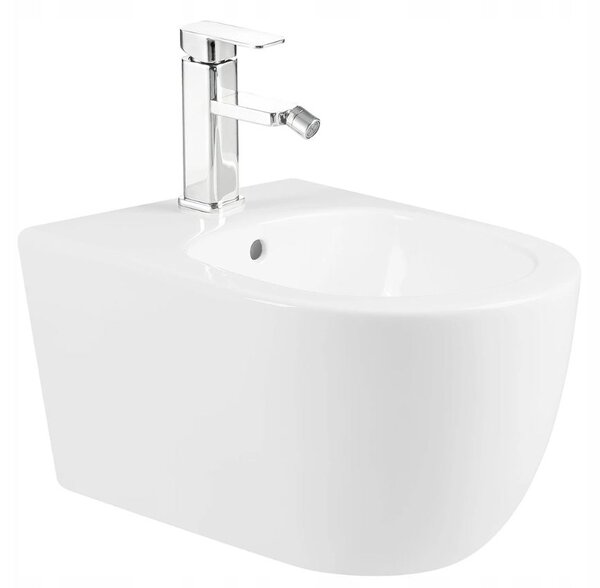 Mexen Carmen Rimless, závěsná WC mísa se sedátkem + bidet, bílá, 30880400+35884900