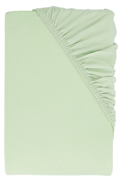 Livarno® Žerzejové napínací prostěradlo, 90–100 x 200 cm (zelená) (100407140002)