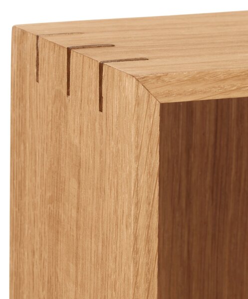 FERM LIVING Dřevěná police Bon Shelf, Oak