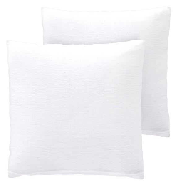 Livarno® Potah na polštář, 50 x 60 cm, 2 kusy (bílá) (100407198004)