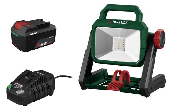 Parkside® Aku LED reflektor Plsa 20-Li A1, 4 Ah (800013621)