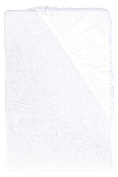 Livarno® Žerzejové napínací prostěradlo, 90–100 x 200 cm (bílá) (100407140001)