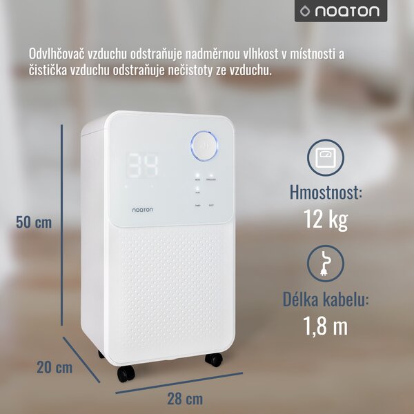 Noaton DF 4114, odvlhčovač a čistička vzduchu (Použitý, Záruka 21 měsíců)
