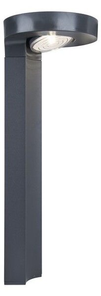 LUTEC 6906703335 DISO solární svítidlo zahradní LED sloupek 2W 4000K IP44 šedá
